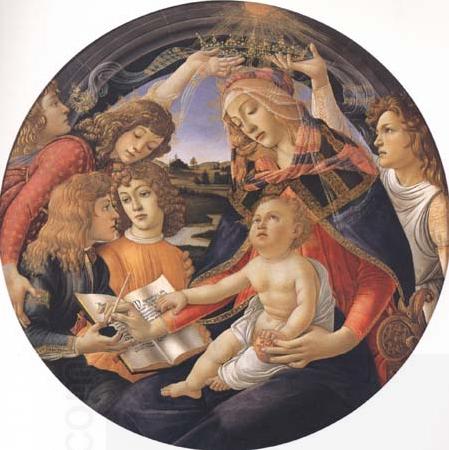 Sandro Botticelli Madonna of the Magnificat China oil painting art